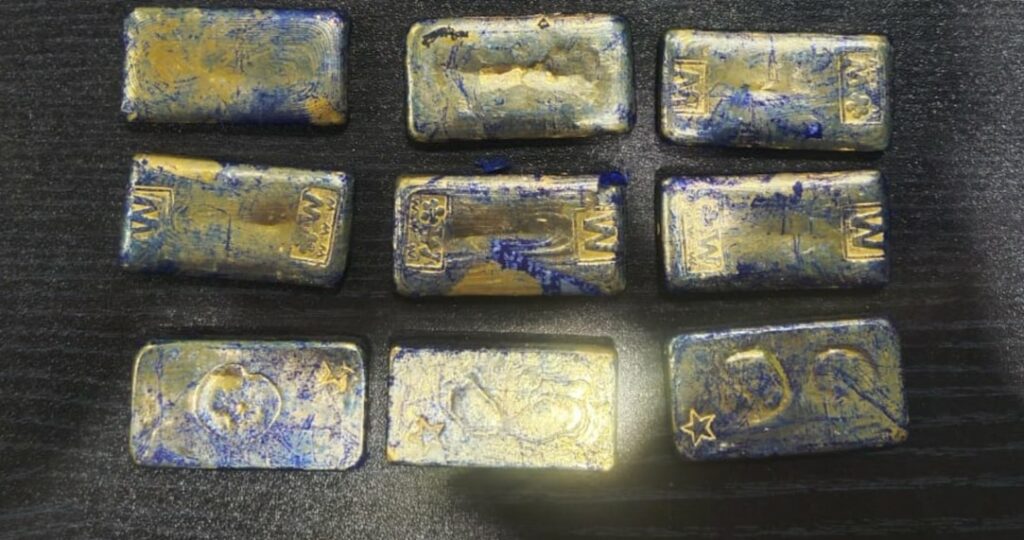 Gold biscuits recovered in Guwahati
